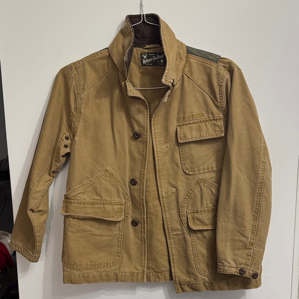 GAP Men's Brown Military Field Jacket